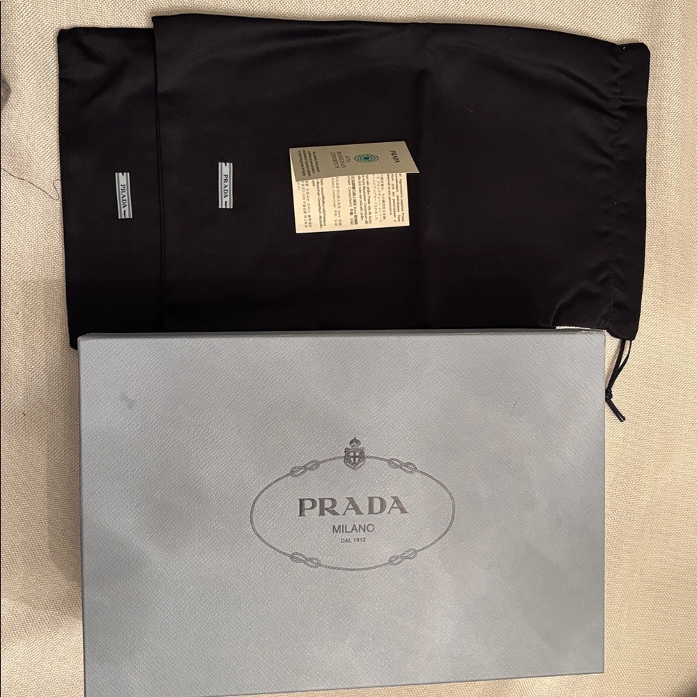 Authentic Prada Fussbett Raffia Double Band Slide Sandal Natural New 9 US 39 EU - Picture 12 of 13